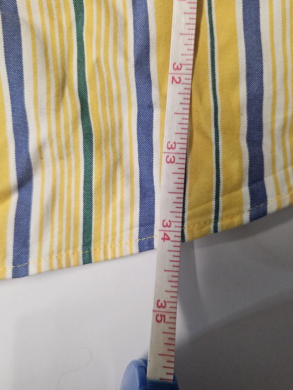 Ralph Lauren Yellow Multi-Stripe Button-Down Shirt - Picture 6 of 6